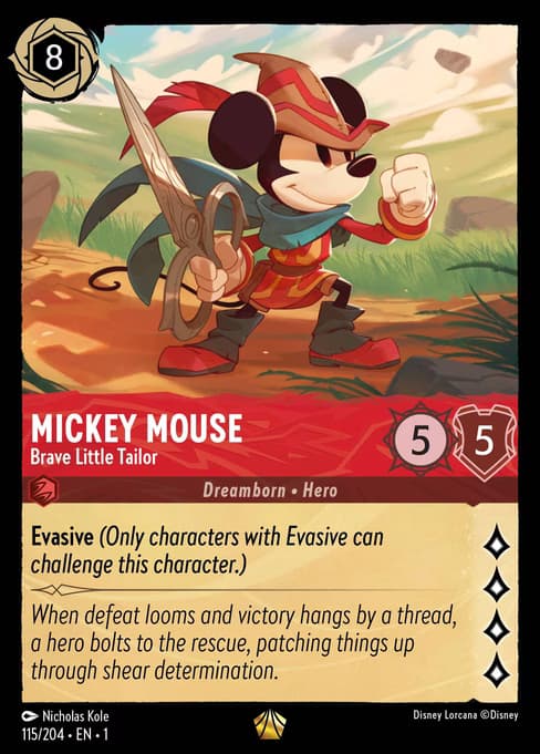 Mickey Mouse — Brave Little Tailor